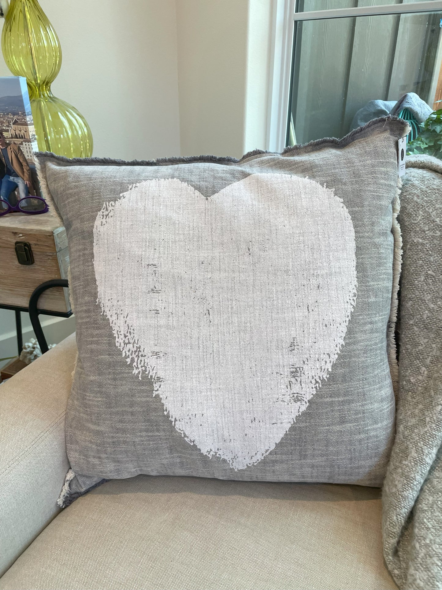 Heart Euro Pillow